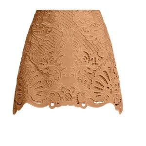 Eyelet Mini Skirt size 4